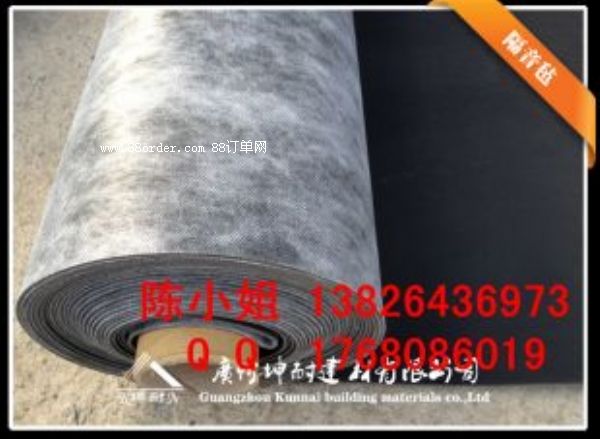 安康市1.2MM阻尼氈 錄音棚專業(yè)隔音降噪材料 超強(qiáng)隔音效果